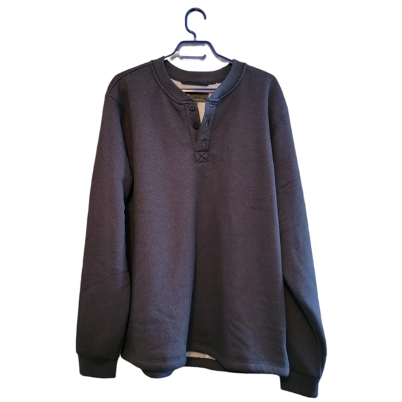 The BC Clothing co. Other - Grey The BC Clothing Co. Men's Henley Shirt